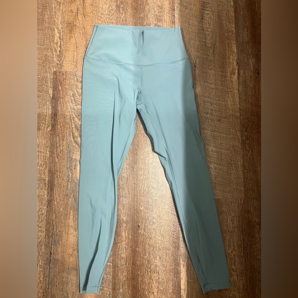 Lululemon Wunder Under Super High-Rise Tights *Full-On Lux Tidewater Teal - Picture 3 of 4